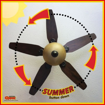 How To Use Your Ceiling Fan Effectively Mister Quik Home