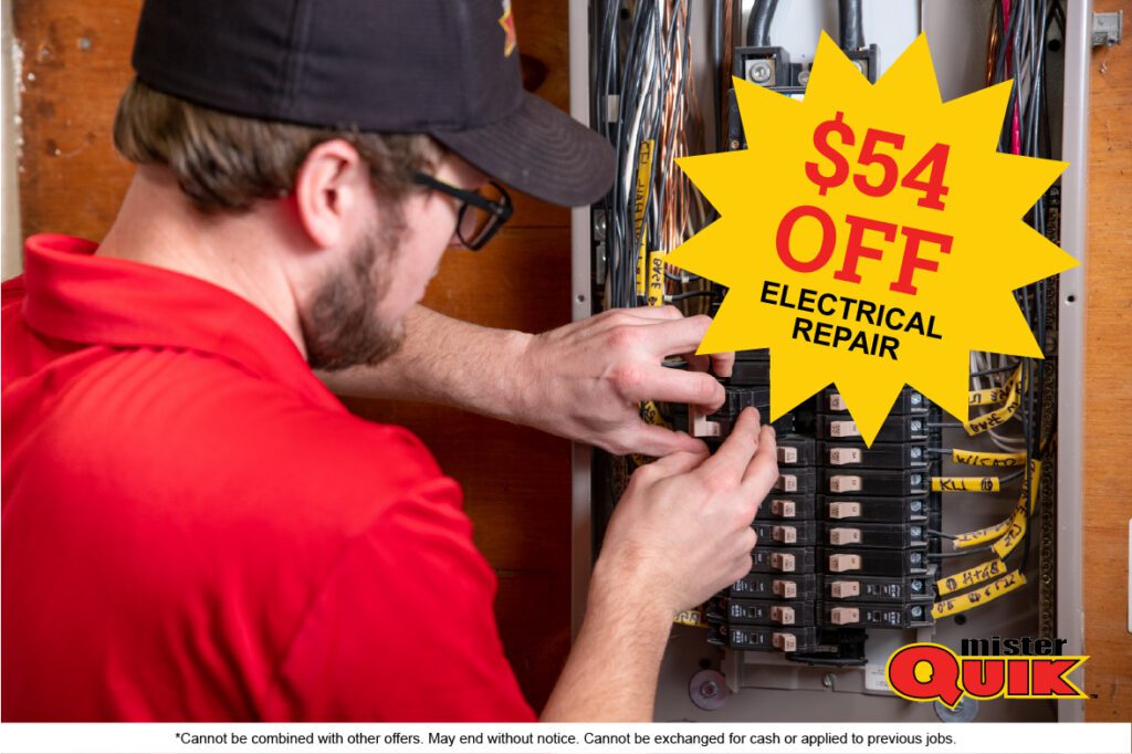 $54 off Electrical Repair